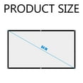thumbnail image 4 of 80 Inch Portable HD Projector Screen 16:9 Durable Thick Foldable Projection Screen for Outdoor Home Cinema, White STOL, 4 of 5