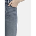 thumbnail image 4 of Time and Tru Women's and Women’s Plus High Rise Relaxed Boyfriend Jeans, Sizes 0-28W, 4 of 5