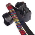 thumbnail image 2 of Woven Vintage Camera Strap for All DSLR Camera Embroidered Elegant Universal Neck & Shoulder Strap, Floral Pattern Strap for Men & Women Photographers, 2 of 9