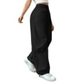 thumbnail image 5 of iHPH7 Fall Clothes Lounge Pants Women Athleisure Women's Joggers Travel Pants Sweatpants Women Fall Outfits for Women Black L, 5 of 9