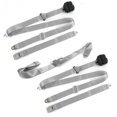 thumbnail image 1 of Kit de Ceinture de Sécurité Rétractable à 3 Points Gris & Gris Standard pour Triumph Herald 1959-1971 - 3 Ceintures, 1 of 1
