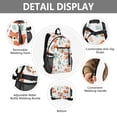thumbnail image 4 of JIALIOU 14" Laptop Backpack Waterproof Airline Approved Stylish Casual Daypack for Travel Business College Work, Squirrel Fox Owl Leaf, 4 of 8
