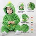 thumbnail image 2 of Infant Toddler Kid Halloween Cosplay Costume Kids' Animal Outfit Snowsuit, 2 of 5