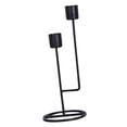 thumbnail image 1 of candeliere de Hierro de Doble Cabeza de candeliere de Metal Decoración, 1 of 6