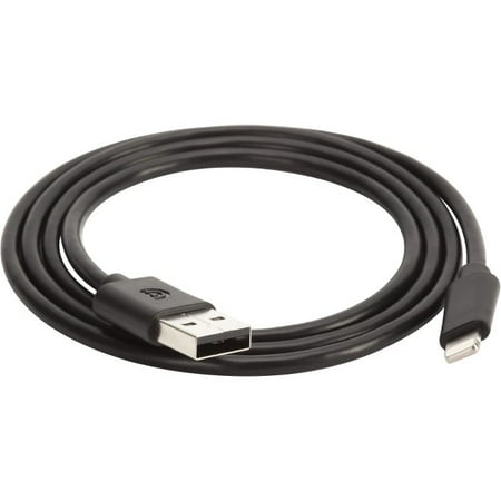 Transfer Ipad Griffin Lightning/USB Data Transfer Cable - Lightning/USB for iPhone, iPad, iPod - 3 ft - 1 Pack - 1 x Type A Male USB - 1 x Lightning Male Proprietary Connector - MFI - Black ()