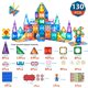 thumbnail image 1 of Romboss-bloques de construcción magnéticos con superficie de diamante colorido para niños, juegos de azulejos magnéticos de gran tamaño, juguetes educativos Montessori, 1 of 5