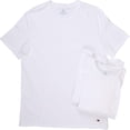 thumbnail image 1 of Camiseta Tommy Hilfiger para hombre, 3 unidades, algodón, cuello redondo, color blanco, 1 of 3