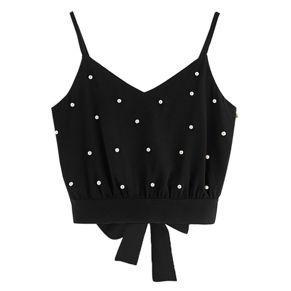 Ketyyh-chn99 Plus Size Tank Tops for Women Casual Tshirts for Women Sleeveless Cami Shirt Slim Solid Ribbed Tank Top Black,S