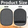 thumbnail image 3 of 2 Pcs Sand Wipe Off Mitts, Mesh Fabric Beach Sand Remover Cleaner for Kids and Sensitive Skin, with Plush Material for Beach Volleyball Sandboxes Vacations, 3 of 7
