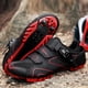 thumbnail image 1 of Zapatos de bicicleta de montaña para hombre ligeros con hebilla de trinquete rápido zapatos de ciclismo acogedores Likrtyny Tenis De Mujer Tenis De Hombre, 1 of 8