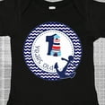 thumbnail image 4 of Inktastic 1 Years Old Nautical Anchor Boy Birthday Boys Baby Bodysuit, 4 of 5