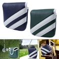 thumbnail image 1 of 2x PU Golf Club Training Headcover Golf Mallet Putter Head Cover Style P shamjiam Cubierta de la cabeza del palo de golf, 1 of 8