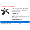 thumbnail image 2 of Left Auxiliary Fan Motor - Compatible with 2019 GMC Sierra 1500 Limited, 2 of 2
