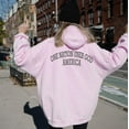thumbnail image 4 of ONE NATION UNDER GOD AMERICA Graphic Unisex Fleece Hooded Sweatshirt, 4 of 8