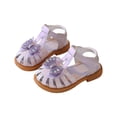 thumbnail image 6 of KPOPLK Girls Sandals for Kids Athletic Sport Sandals Outdoor Open Toe Summer Shoes for Toddler/Little/Big Kids Size 10,Purple, 6 of 6