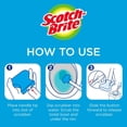 thumbnail image 7 of Scotch-Brite Basic Disposable Toilet Bowl Scrubber, 1 Handle, 1 Refill, Blue, 7 of 7