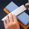 thumbnail image 4 of Premium Knife Sharpening Stone–Whetstone 1000/6000 Grit, Whetstone Knife Sharpener with NonSlip Base, Best Wet Stone Sharpening Kit, Angle Guide, 4 of 8