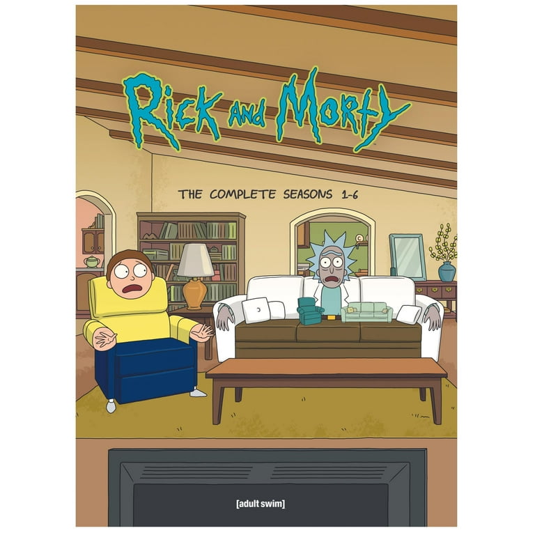 Rick and Morty: Full TV Series Box Set, Complete Seasons 1-6 (DVD