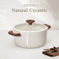 thumbnail image 6 of Carote 5 QT Stock Pot with Lid, Ceramic Nonstick Soup Pot, Induction Compatible, Easy to Clean, White, 6 of 6