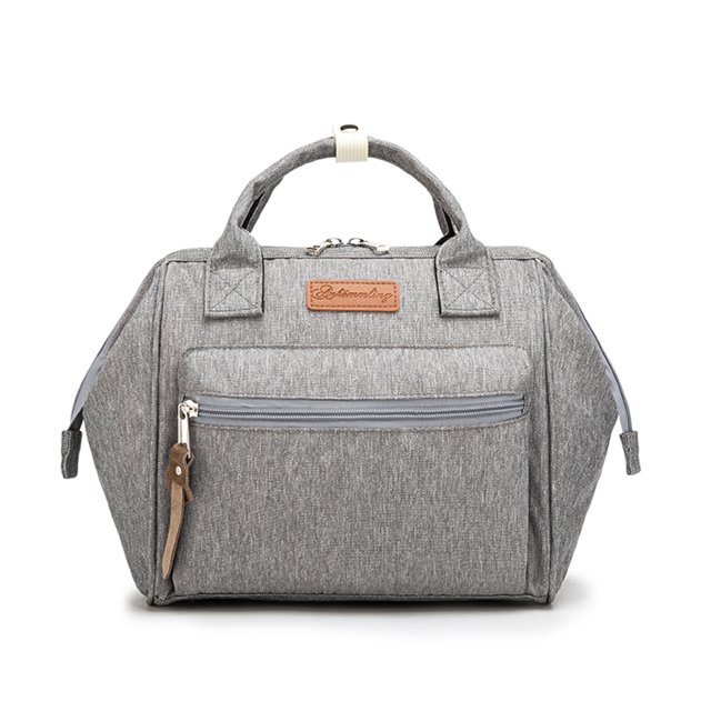 Bolsa de pañales multifuncional para viajes al aire libre, bolso de mano para bebé