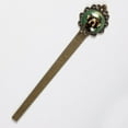 thumbnail image 5 of Dog Book Accessories: Lace Bookmark in Antique Bronze - a Gift for Book Lovers and Readers, 5 of 5