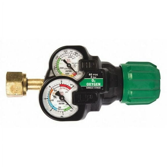 Victor 341-0781-3627 Medium Duty Edge 2.0 Series ESS32 Oxygen Regulator