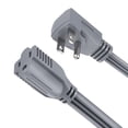 thumbnail image 3 of Grip Tight Tools® 3 FT Appliance Extension Cord, 14-3 SPT, Grey, 3 of 5