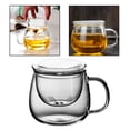 thumbnail image 4 of taza de té con colador Soledad taza de café Resistente al calor de borosilicato, 4 of 10