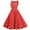 ZBA1 Red, variant on AOMPMSDX Women Casual Sleeveless 1950S Housewife Evening Party Prom Dress Womens Dresses Pink M