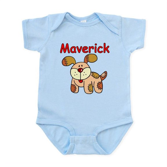 CafePress - Maverick Puppy Infant Bodysuit - Baby Light Bodysuit, Size Newborn - 24 Months