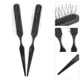 thumbnail image 1 of SUTENGDA 3 Pcs Brosse Démêlante Peigne Perruque Soin Homme Femmes, 1 of 8