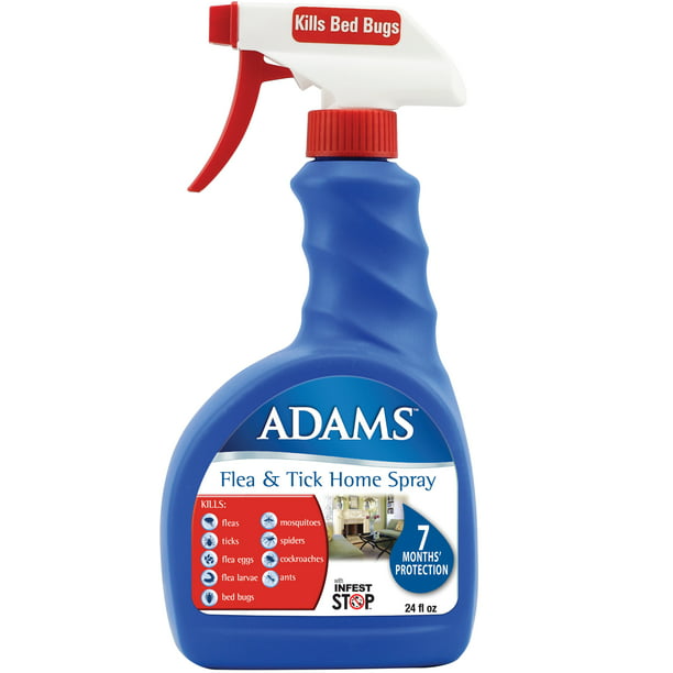 Adams Flea and Tick Home and Furniture Spray, 24 ounces