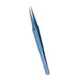 thumbnail image 2 of Milisten 0.15mm Titanium Alloy Straight Tip High Precision Tweezers Repair Tool for Electronics Repair Jewelry-Making Laboratory Work (Blue), 2 of 5