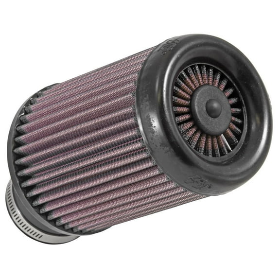 K&N Universal X-Stream Clamp-On Air Filter: High Performance, Premium, Replacement Filter: Flange Diameter: 2.4375 In, Filter Height: 6.5625 In, Flange Length: 2.9375 In, Shape: Round, RX-3800