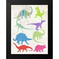 thumbnail image 2 of Phillip, Jamie 19x24 Black Modern Framed Museum Art Print Titled - Dino Age, 2 of 5