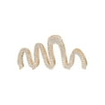 thumbnail image 3 of Time and Tru Women's Embellished Swirl Hair Claw Clip, Gold-Tone, 3 of 3