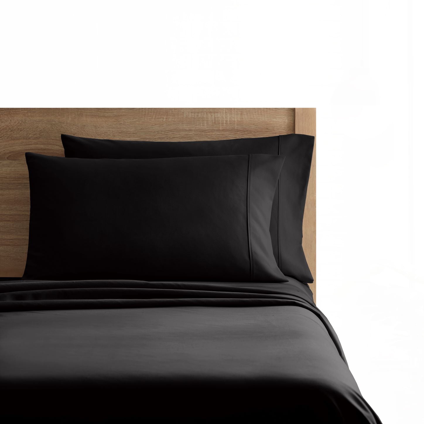 Serta So Soft Black Pillowcases, Standard/Queen (2 Count)