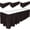 Black, variant on DecorRack 4 Pack Table Skirts, 29 in x 14 ft Reusable Party Tablecloth Skirt with Adhesive Strip for Parties & Events, Royal Blue (Pack of 4)