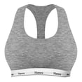thumbnail image 2 of Brassier Hanes para Mujer Racerback Originals Gris y Azul Talla S 2 Piezas, 2 of 4
