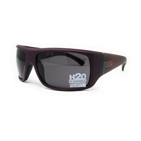 Dragon Lightweight Sunglasses - DRAGON Sunglasses VANTAGE H2O 619 Matte Redwood Rectangle 68x14x125