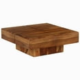 thumbnail image 6 of vidaXL Coffee Table 31.5"x31.5"x11.8" Solid Wood Acacia, 6 of 9