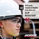 thumbnail image 2 of Gafas de seguridad Jackson SG ANSI Z87.1, lentes transparentes, paquete de 12, 2 of 9