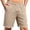 C1-Khaki, variant on successthop Mens Soccer Shorts Strecthy Sweatpant Shorts Drawstring Bottoms Big and Tall Beachwear Workout Clothes Black M