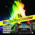 thumbnail image 2 of 10 Pcs Flammes Magiques Paquets de Changement de Couleur pour Foyer, Feux de Camp, Cheminées Extérieures, Poudre Colorée, 2 of 5