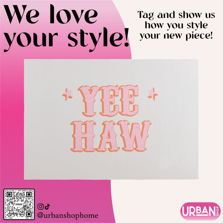Urban Shop 60" x 80" Yeehaw Multi Wall Tapestry photo 6