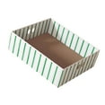 thumbnail image 6 of Serenable Cat Scratching Cardboard Cat Scratcher Box for Furniture Protector Bed Interactive Play Toy Pet Scratching Pad for Grinding Claws Green White, 6 of 10