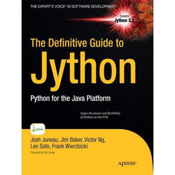 Pre-Owned The Definitive Guide to Jython: Python for the Java Platform (Paperback) 1430225270 9781430225270