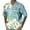 White, variant on Wyzesi Blue Shirt Boys Long Sleeve Mens Easter Short Sleeved Shirt Festive Relaxed and Comfortable Style All Over Printed Short Sleeved Shirt