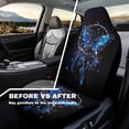 thumbnail image 4 of Yuyamidu Blue Butterfly Car Accessories Sets 2 Pcs Auto Front Seat Covers Dream Catcher Car Seat Cover Sets for Women Car Interior Seat Cushion, 4 of 7