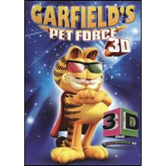 Pre-Owned Garfield's Pet Force [3D] (DVD 0024543709138) directed by Mark A.Z. Dipp√©